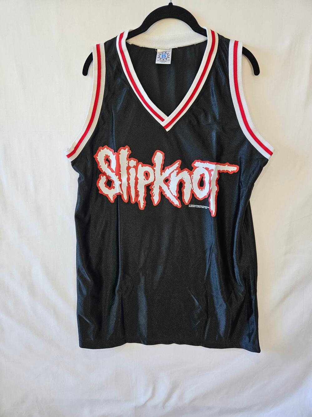 Vintage Slipknot Blue Grape 1999 Tank Top Jersey Large